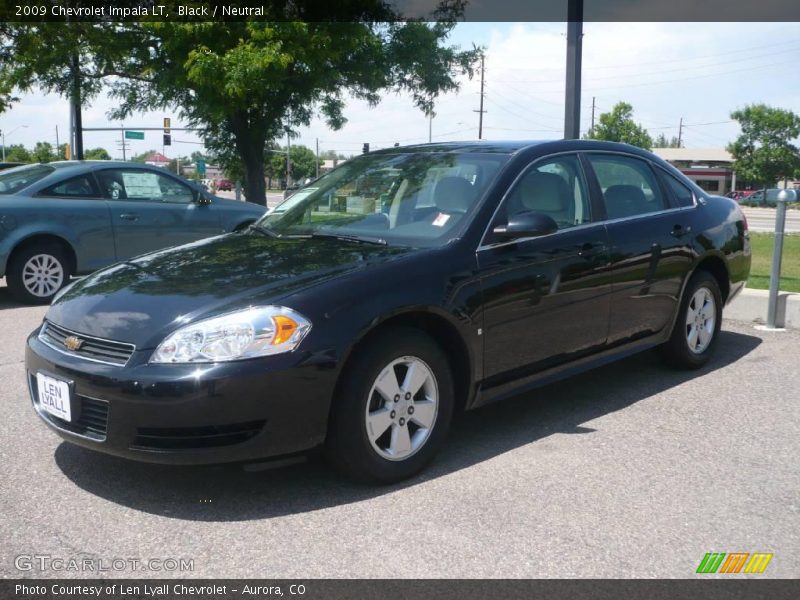 Black / Neutral 2009 Chevrolet Impala LT