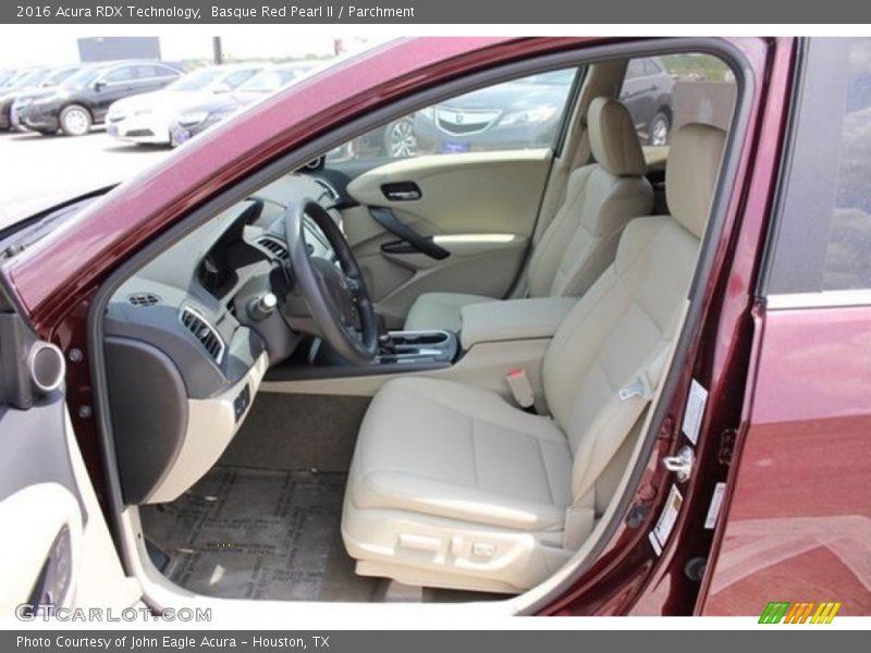 Basque Red Pearl II / Parchment 2016 Acura RDX Technology