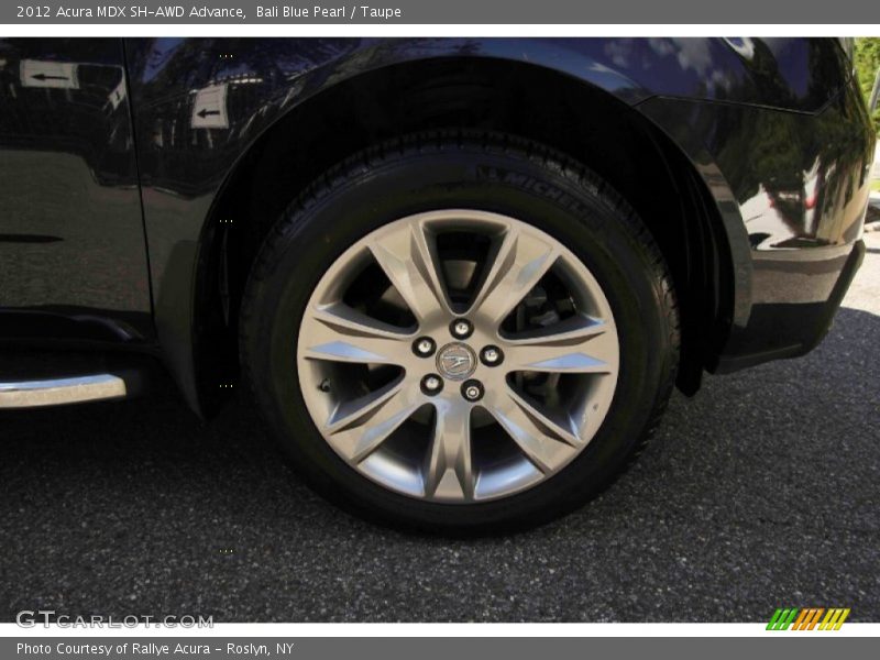 Bali Blue Pearl / Taupe 2012 Acura MDX SH-AWD Advance