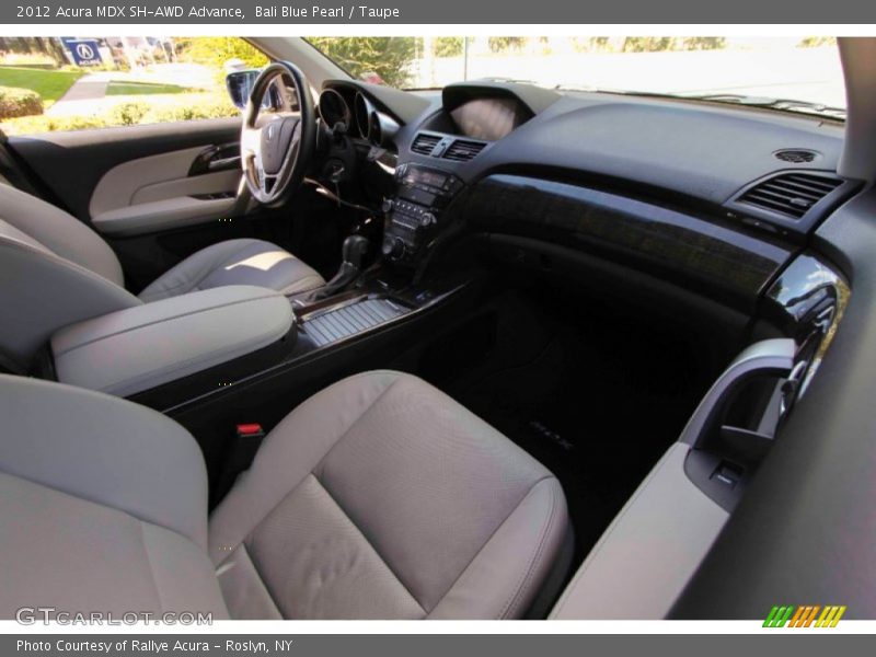Bali Blue Pearl / Taupe 2012 Acura MDX SH-AWD Advance