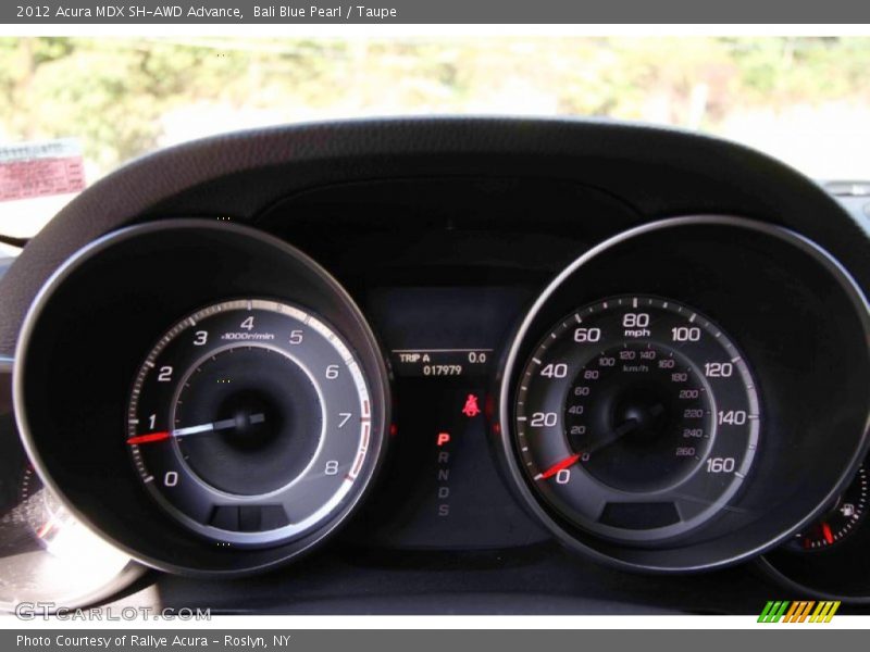 Bali Blue Pearl / Taupe 2012 Acura MDX SH-AWD Advance