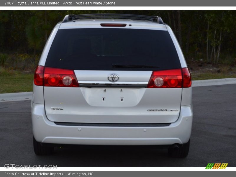 Arctic Frost Pearl White / Stone 2007 Toyota Sienna XLE Limited