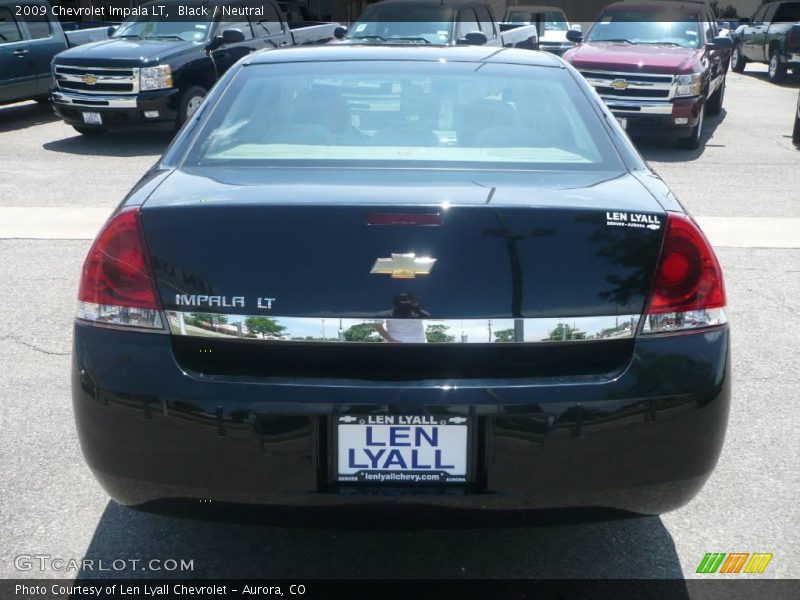 Black / Neutral 2009 Chevrolet Impala LT