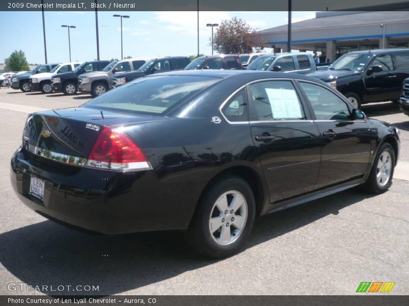 Black / Neutral 2009 Chevrolet Impala LT