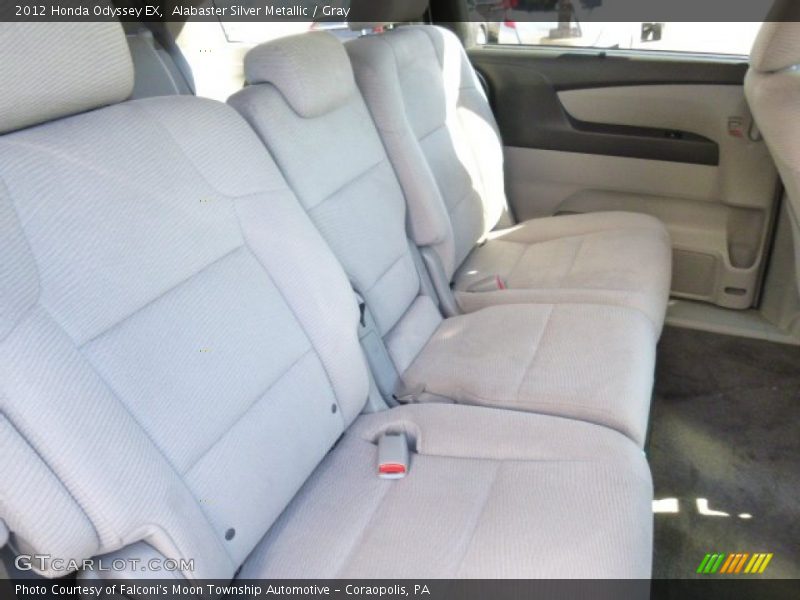 Alabaster Silver Metallic / Gray 2012 Honda Odyssey EX