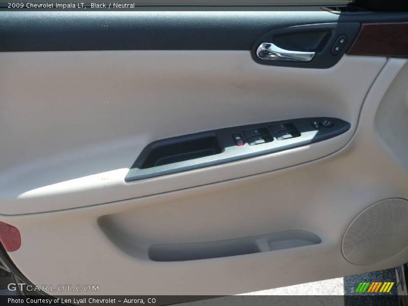 Black / Neutral 2009 Chevrolet Impala LT