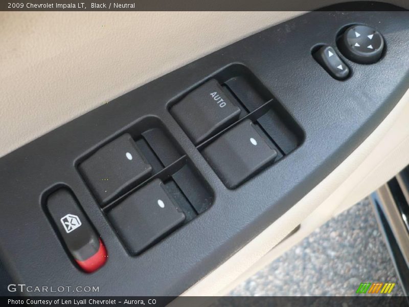 Black / Neutral 2009 Chevrolet Impala LT