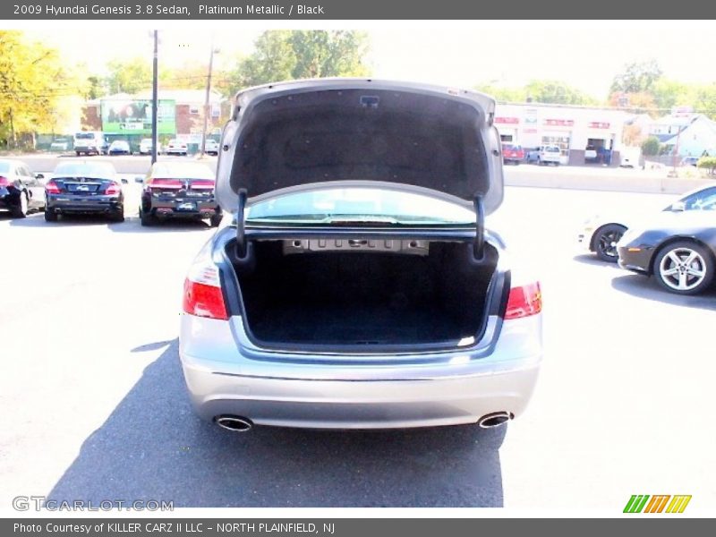 Platinum Metallic / Black 2009 Hyundai Genesis 3.8 Sedan
