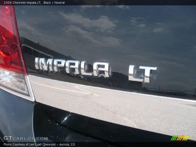 Black / Neutral 2009 Chevrolet Impala LT