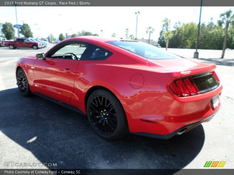 Race Red / Ebony 2016 Ford Mustang GT Coupe
