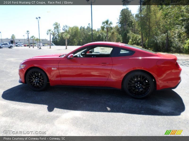 Race Red / Ebony 2016 Ford Mustang GT Coupe