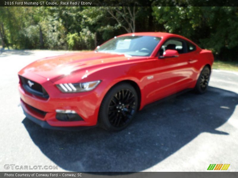 Race Red / Ebony 2016 Ford Mustang GT Coupe
