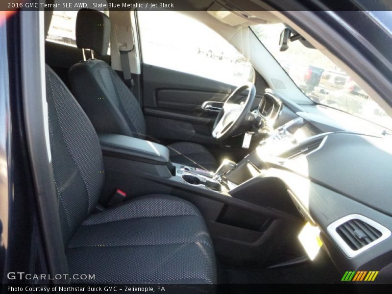 Slate Blue Metallic / Jet Black 2016 GMC Terrain SLE AWD