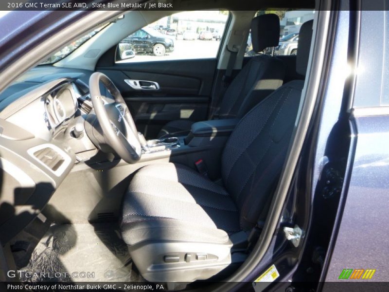 Slate Blue Metallic / Jet Black 2016 GMC Terrain SLE AWD