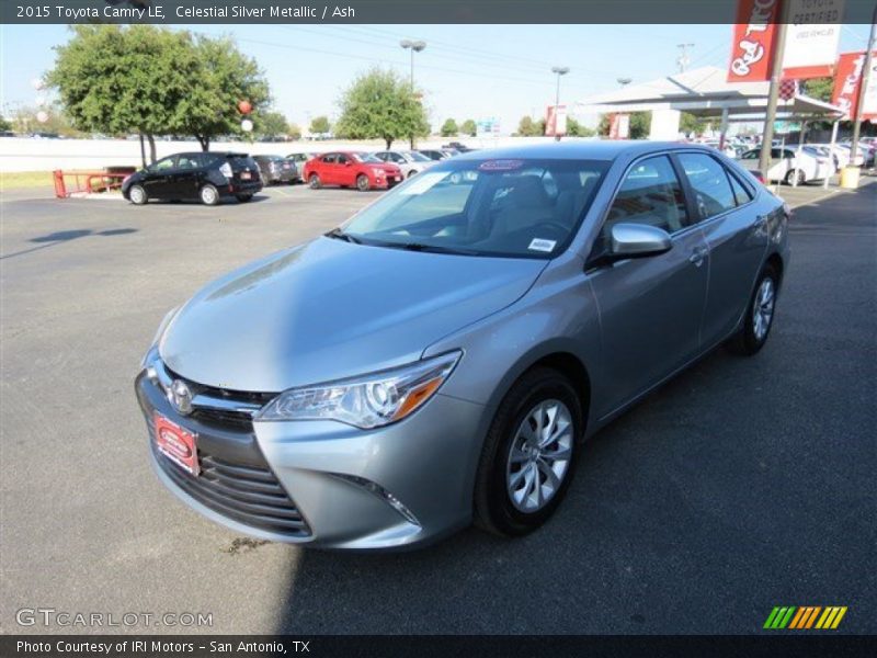 Celestial Silver Metallic / Ash 2015 Toyota Camry LE