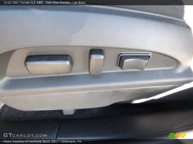 Slate Blue Metallic / Jet Black 2016 GMC Terrain SLE AWD