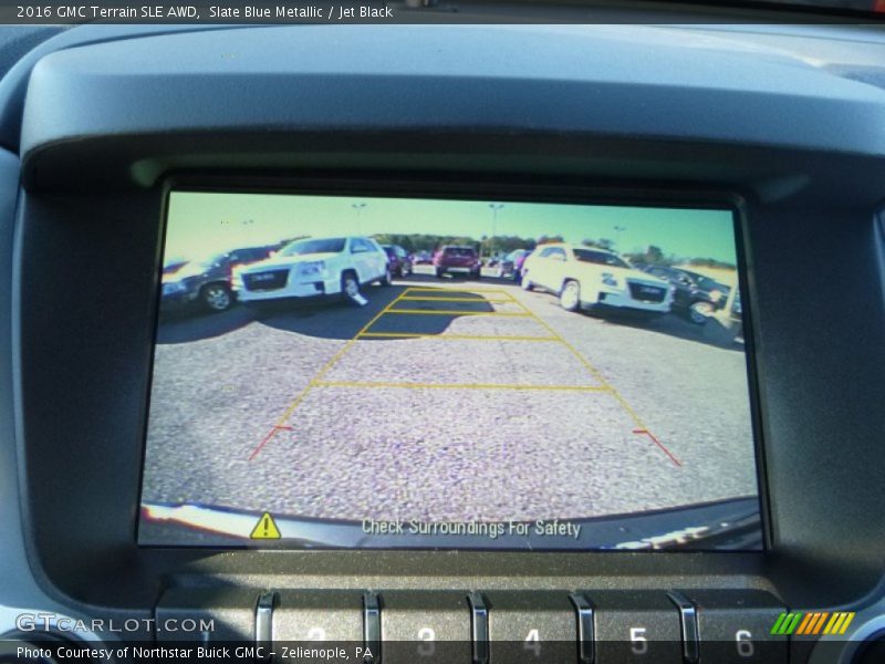Slate Blue Metallic / Jet Black 2016 GMC Terrain SLE AWD