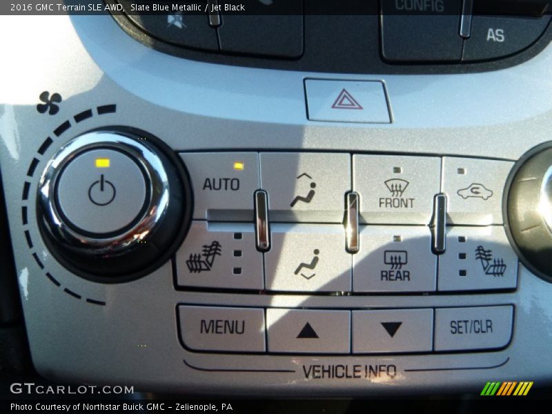 Slate Blue Metallic / Jet Black 2016 GMC Terrain SLE AWD