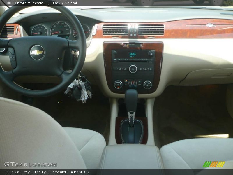 Black / Neutral 2009 Chevrolet Impala LT
