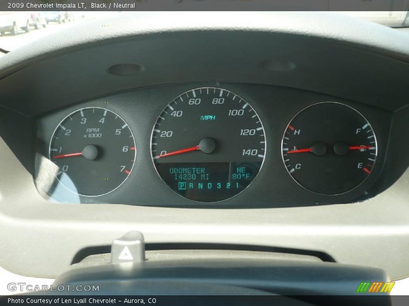 Black / Neutral 2009 Chevrolet Impala LT
