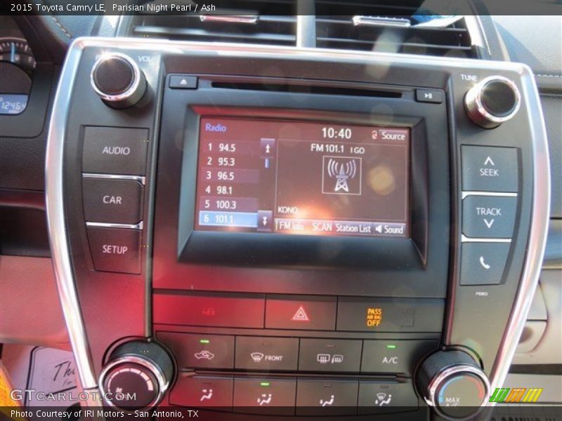 Parisian Night Pearl / Ash 2015 Toyota Camry LE