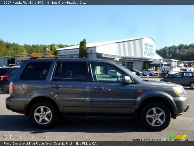Nimbus Gray Metallic / Gray 2007 Honda Pilot EX-L 4WD