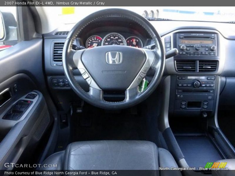 Nimbus Gray Metallic / Gray 2007 Honda Pilot EX-L 4WD