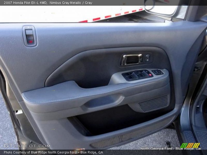 Nimbus Gray Metallic / Gray 2007 Honda Pilot EX-L 4WD