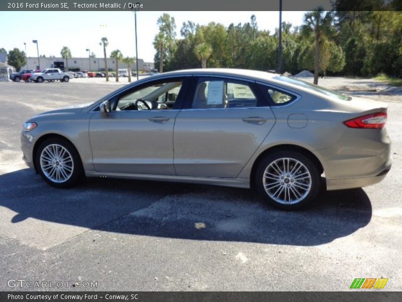 Tectonic Metallic / Dune 2016 Ford Fusion SE