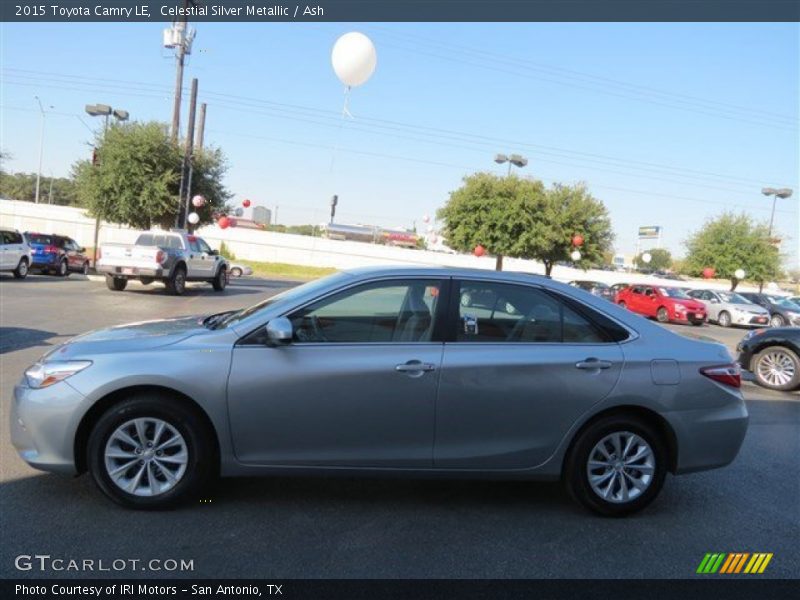 Celestial Silver Metallic / Ash 2015 Toyota Camry LE