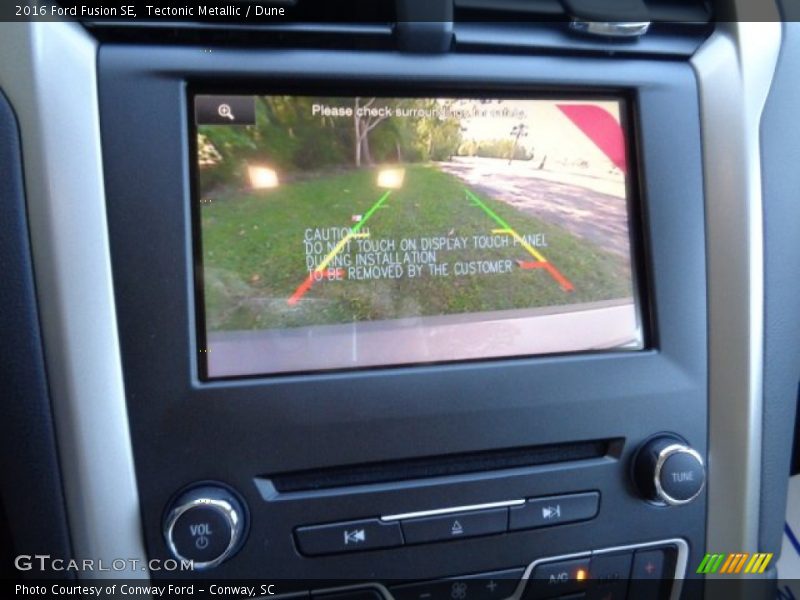 Tectonic Metallic / Dune 2016 Ford Fusion SE