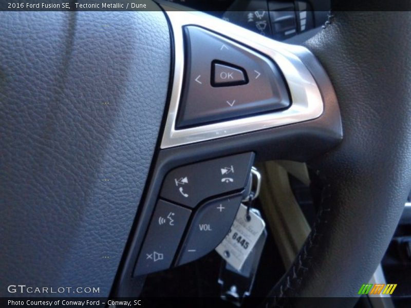 Tectonic Metallic / Dune 2016 Ford Fusion SE