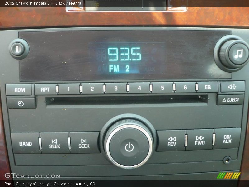 Black / Neutral 2009 Chevrolet Impala LT