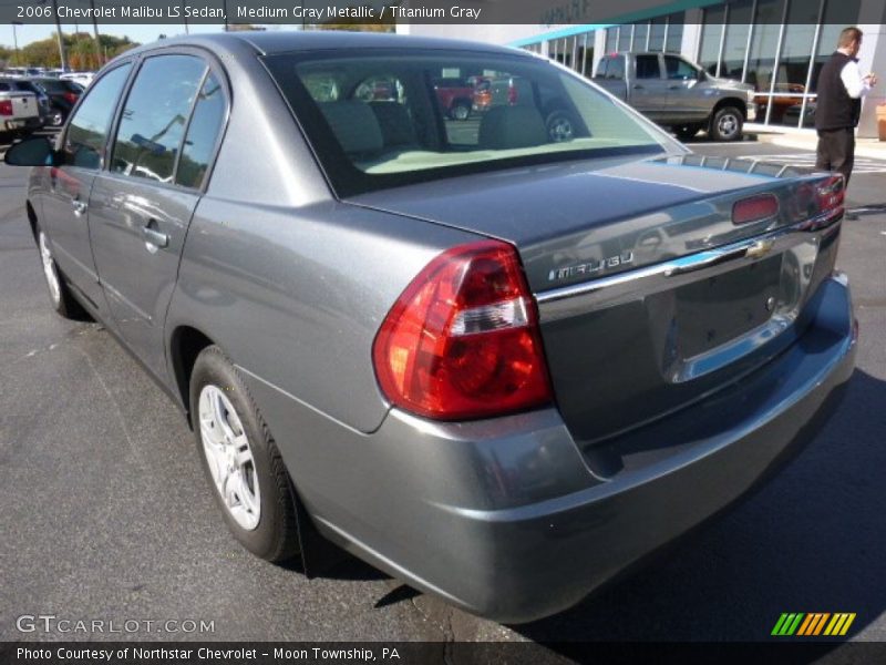 Medium Gray Metallic / Titanium Gray 2006 Chevrolet Malibu LS Sedan
