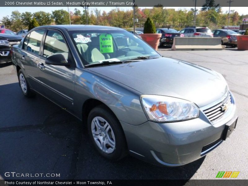 Medium Gray Metallic / Titanium Gray 2006 Chevrolet Malibu LS Sedan