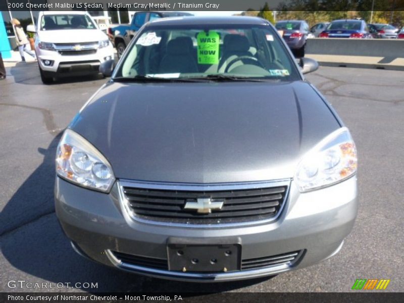 Medium Gray Metallic / Titanium Gray 2006 Chevrolet Malibu LS Sedan
