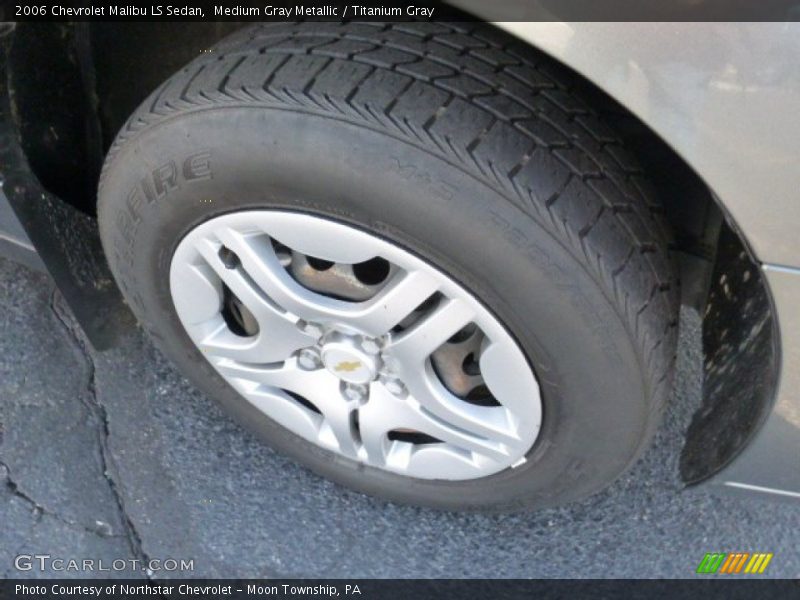 Medium Gray Metallic / Titanium Gray 2006 Chevrolet Malibu LS Sedan