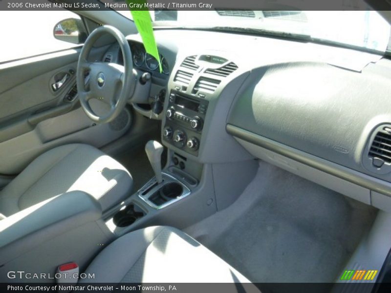 Medium Gray Metallic / Titanium Gray 2006 Chevrolet Malibu LS Sedan