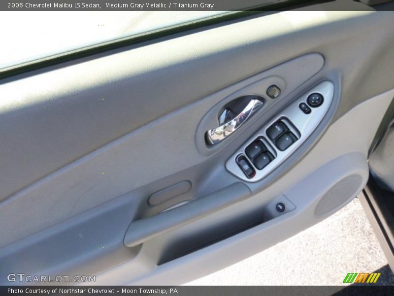 Medium Gray Metallic / Titanium Gray 2006 Chevrolet Malibu LS Sedan