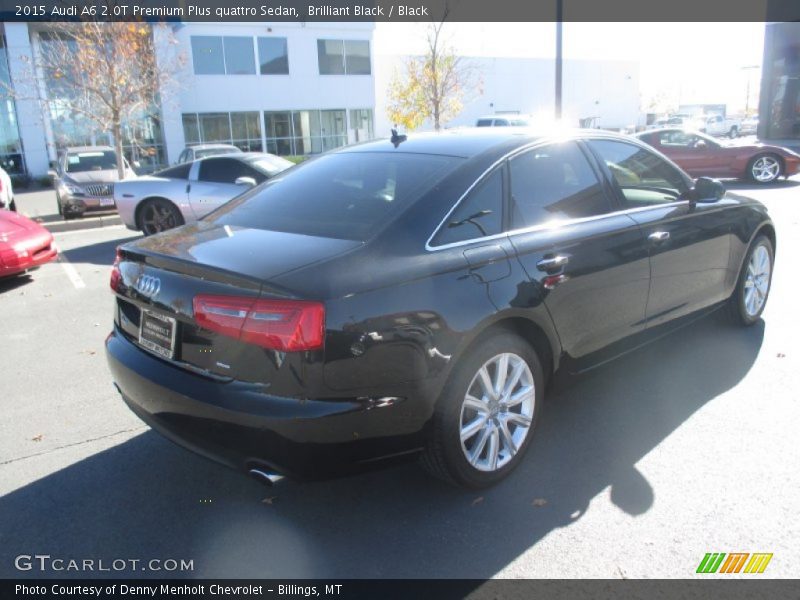 Brilliant Black / Black 2015 Audi A6 2.0T Premium Plus quattro Sedan
