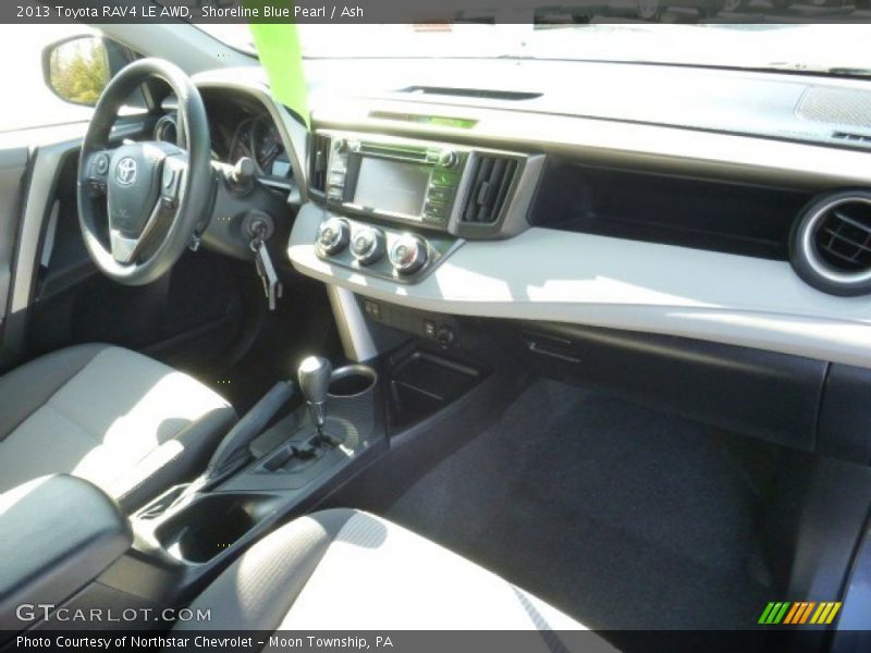 Shoreline Blue Pearl / Ash 2013 Toyota RAV4 LE AWD