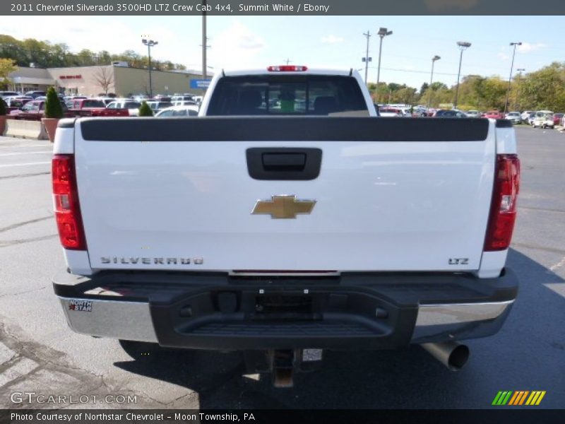 Summit White / Ebony 2011 Chevrolet Silverado 3500HD LTZ Crew Cab 4x4