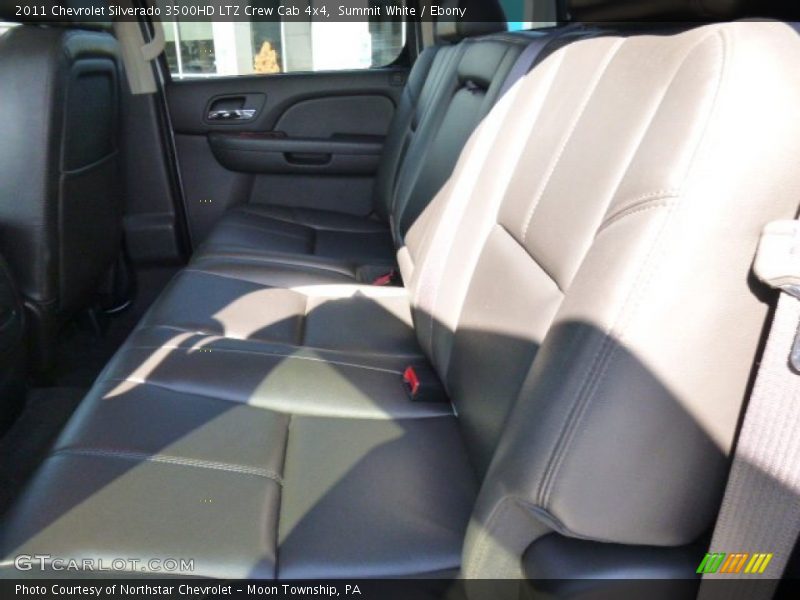 Summit White / Ebony 2011 Chevrolet Silverado 3500HD LTZ Crew Cab 4x4