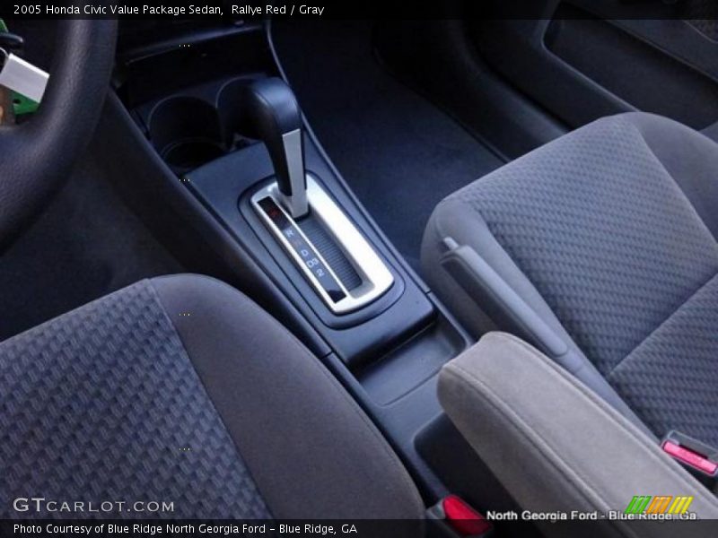 Rallye Red / Gray 2005 Honda Civic Value Package Sedan