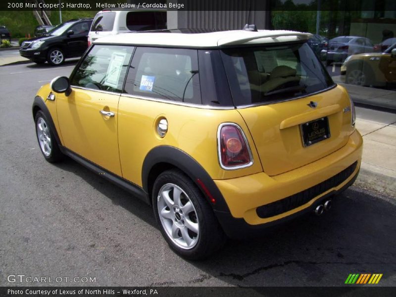 Mellow Yellow / Cordoba Beige 2008 Mini Cooper S Hardtop