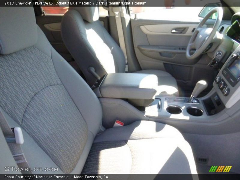 Atlantis Blue Metallic / Dark Titanium/Light Titanium 2013 Chevrolet Traverse LS
