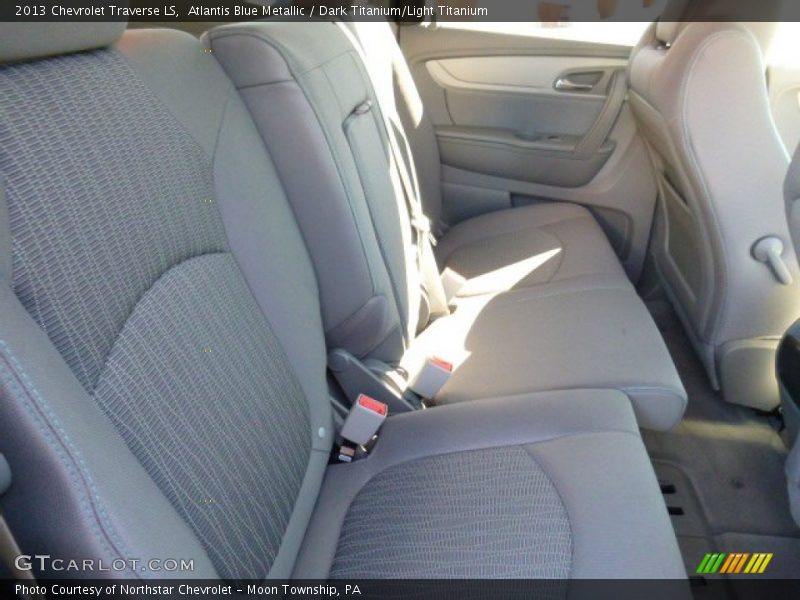 Atlantis Blue Metallic / Dark Titanium/Light Titanium 2013 Chevrolet Traverse LS