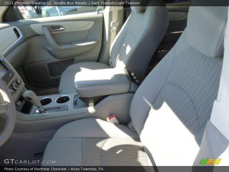Atlantis Blue Metallic / Dark Titanium/Light Titanium 2013 Chevrolet Traverse LS
