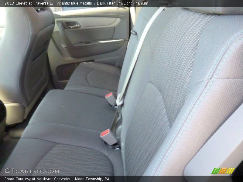 Atlantis Blue Metallic / Dark Titanium/Light Titanium 2013 Chevrolet Traverse LS