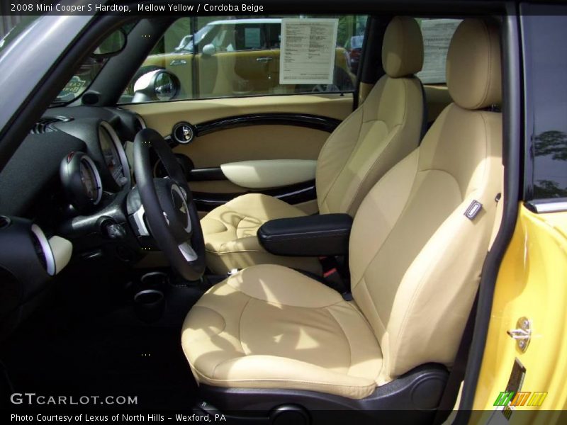 Mellow Yellow / Cordoba Beige 2008 Mini Cooper S Hardtop
